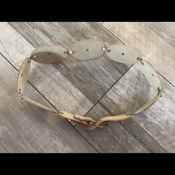 Vintage Leather Boho Belt - Picture 8 of 8